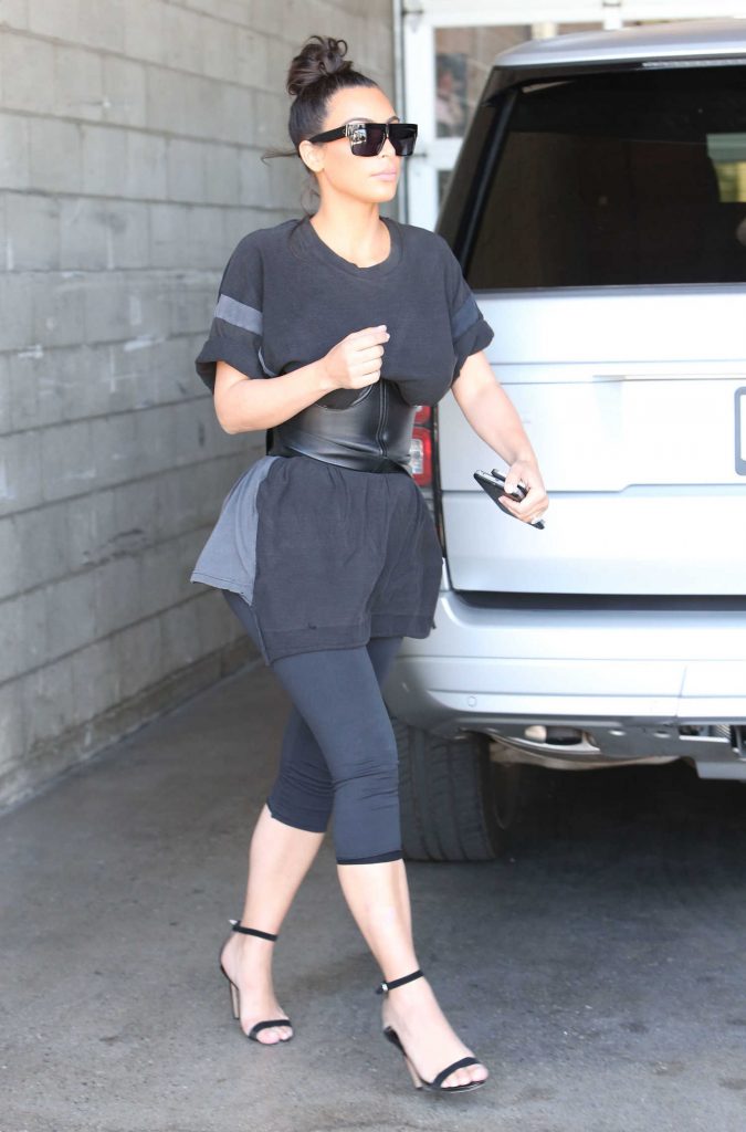 Kim Kardashian Was Spotted at a Milk Studios in Hollywood-2