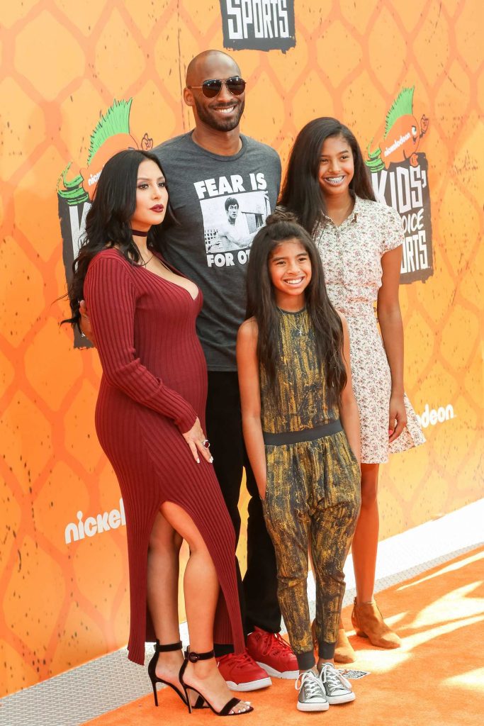 Kobe Bryant at the Nickelodeon's Kids' Choice Sports Awards in Westwood-3