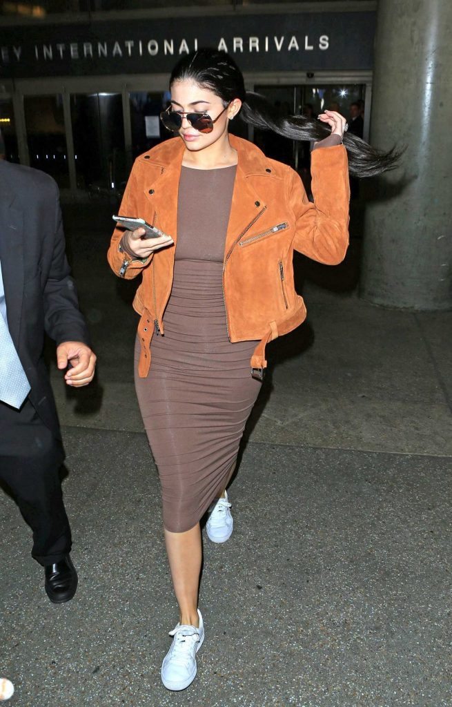 Kylie Jenner at LAX Airport in Los Angeles-2