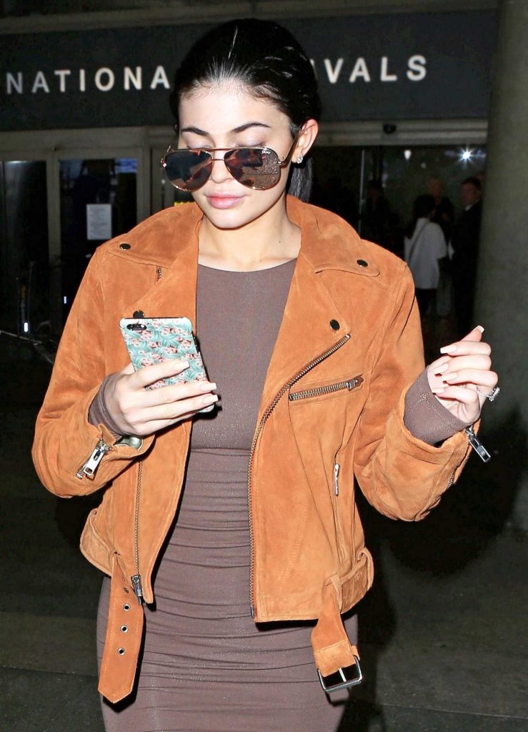 Kylie Jenner at LAX Airport in Los Angeles-3