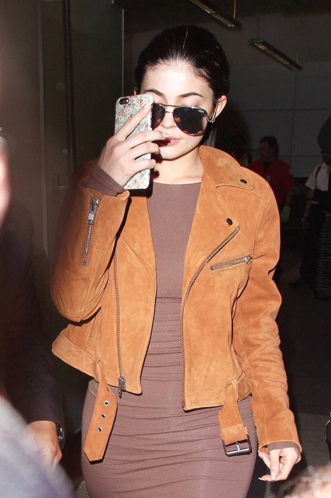 Kylie Jenner at LAX Airport in Los Angeles-5
