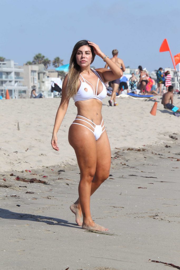 Liziane Gutierrez in Bikini at the Beach in Los Angeles-4