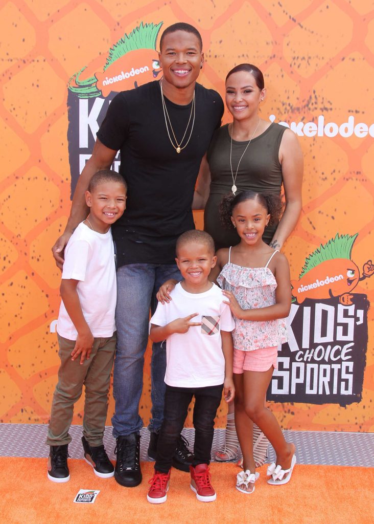 Marvin Johnson at the Nickelodeon's Kids' Choice Sports Awards in Westwood-2