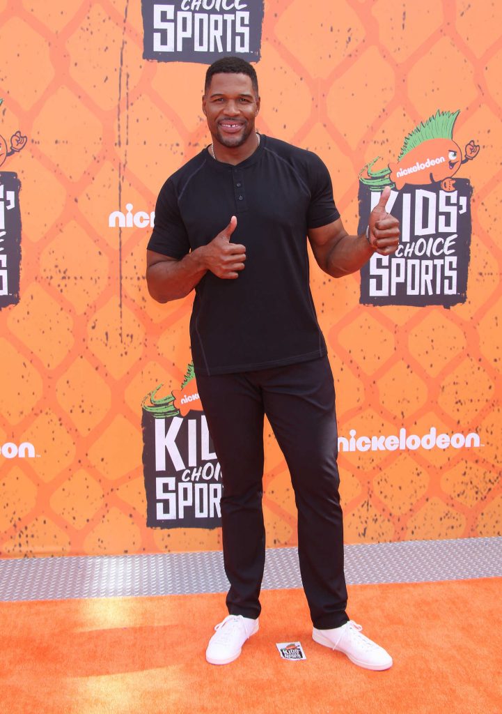 Michael Strahan at the Nickelodeon's Kids' Choice Sports Awards in Westwood-2