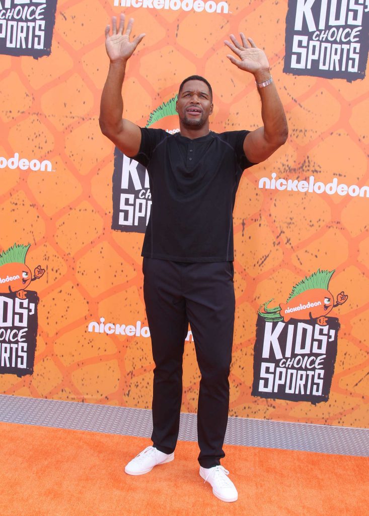 Michael Strahan at the Nickelodeon's Kids' Choice Sports Awards in Westwood-5