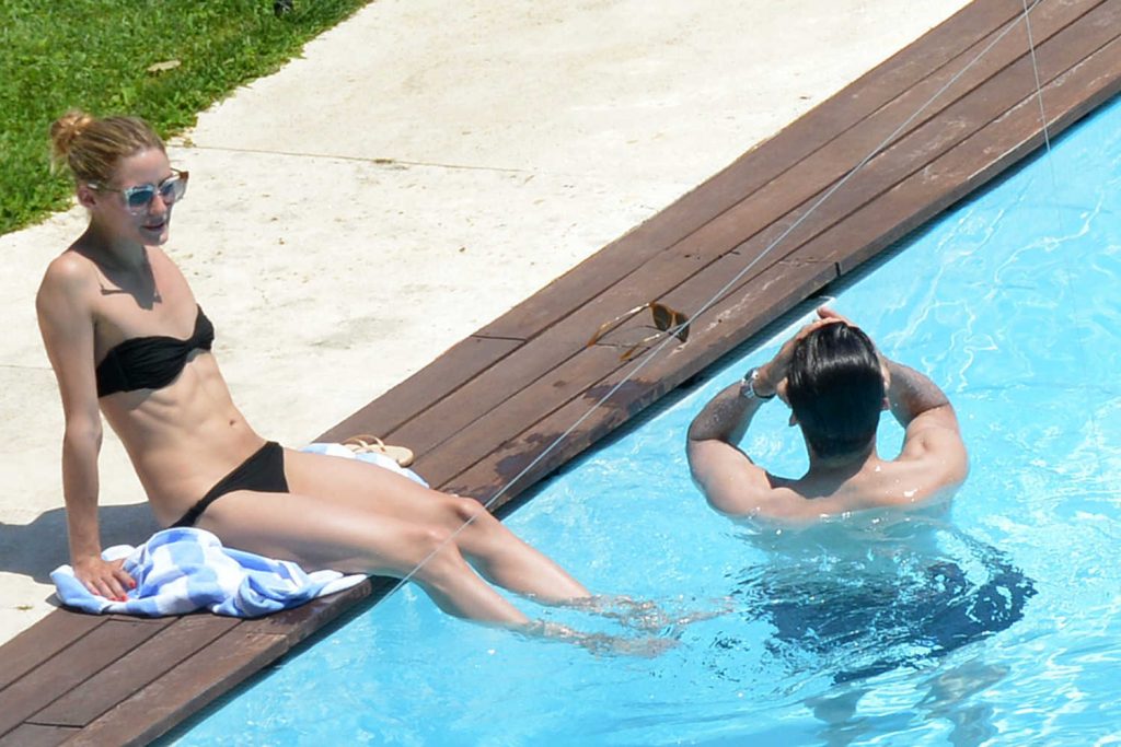 Olivia Palermo in Bikini at a Pool in Capri-3