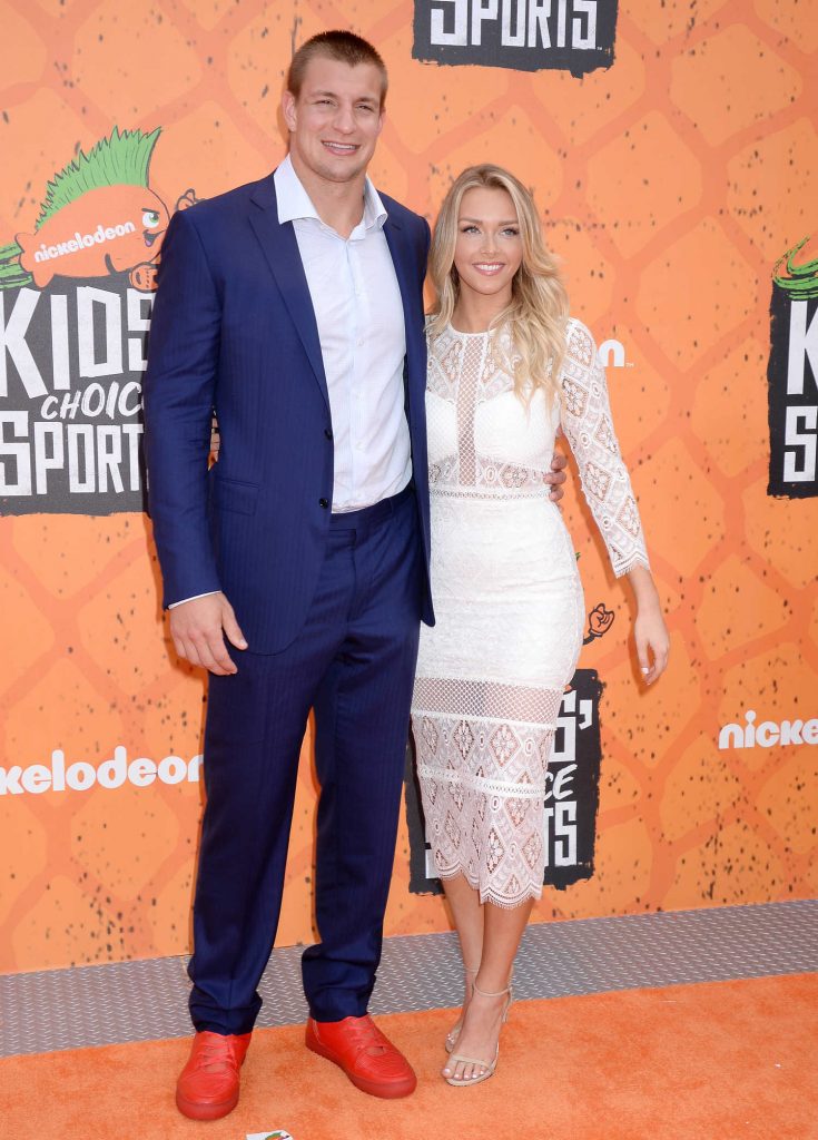 Rob Gronkowski at the Nickelodeon's Kids' Choice Sports Awards in Westwood-1