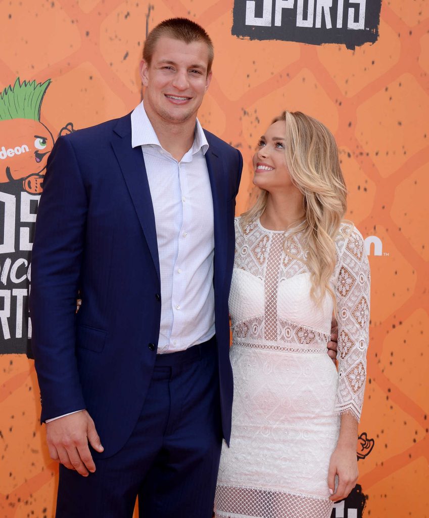 Rob Gronkowski at the Nickelodeon's Kids' Choice Sports Awards in Westwood-3