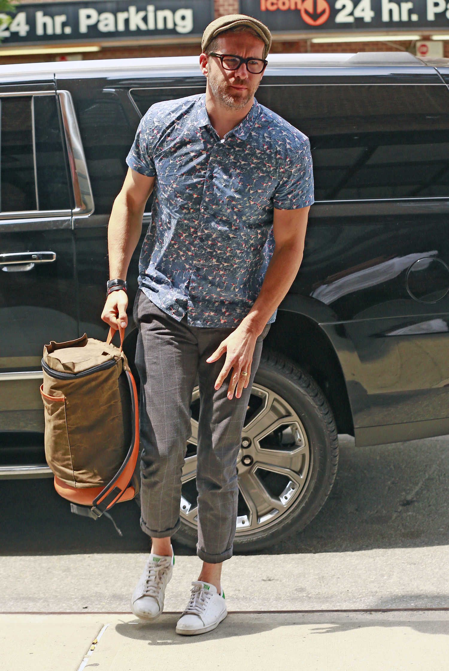 Ryan Reynolds Arrives to the Greenwich Hotel in New York City – Celeb Donut