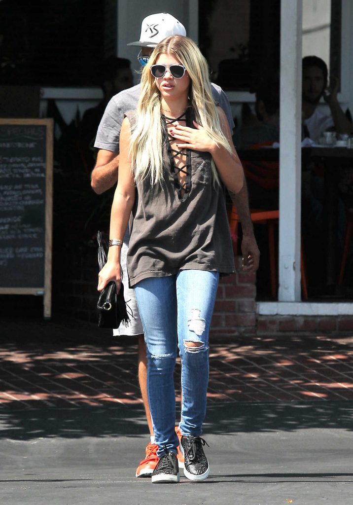 Sofia Richie Leaves Fred Segal in Los Angeles-1