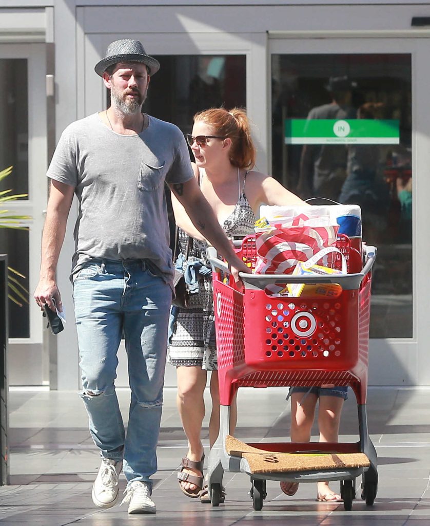 Amy Adams Shops at Target in Los Angeles-2