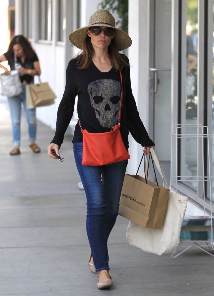 Claire Forlani Goes Shopping Out in Beverly Hills-1