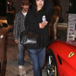 Francesca Eastwood Arrives to Craig’s Restaurant in West Hollywood