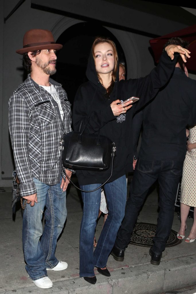 Francesca Eastwood Arrives to Craig's Restaurant in West Hollywood-5