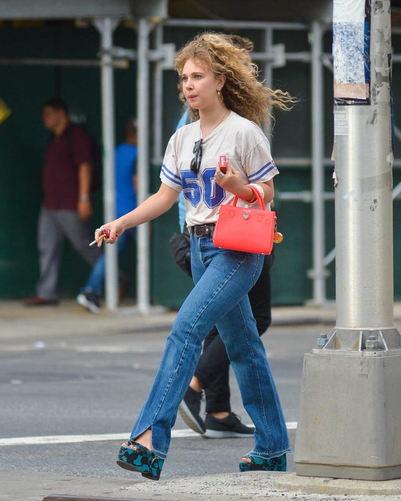 Juno Temple Was Seen Out in the East Village, New York-1