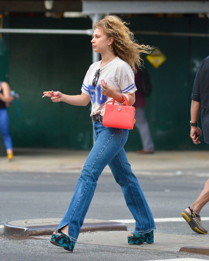 Juno Temple Was Seen Out in the East Village, New York-3