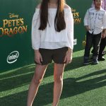 Landry Bender at the Pete’s Dragon Premiere in Los Angeles