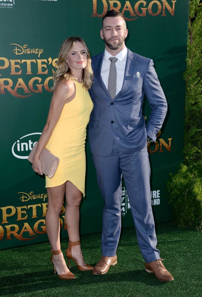 Lauren Shaw at the Pete's Dragon Premiere in Los Angeles-4