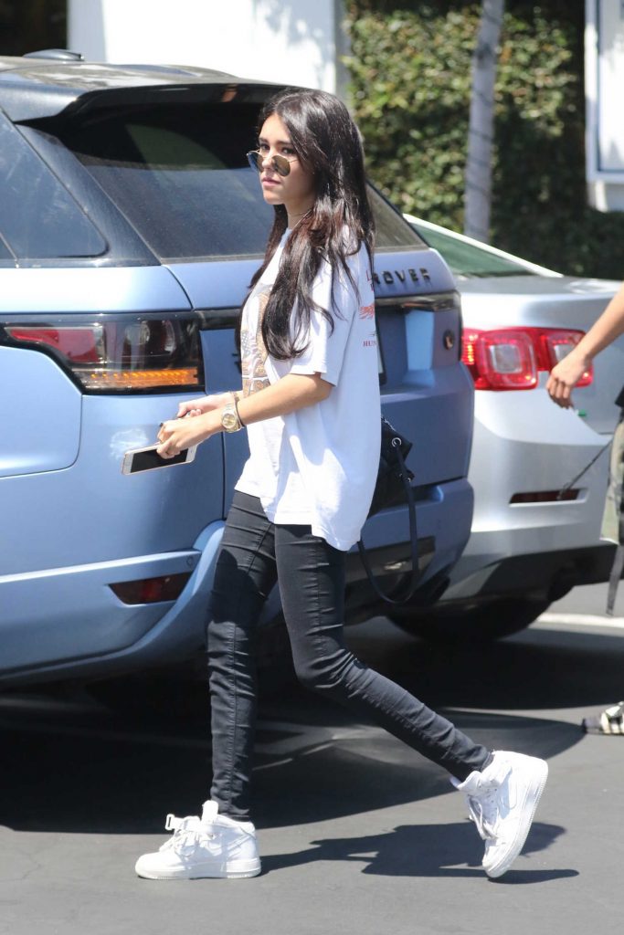 Madison Beer Goes Shopping With Boyfriend Jack Gilinsky at Fred Segal in West Hollywood-1