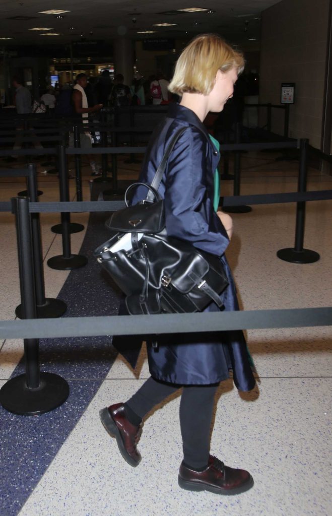Mia Wasikowska Arrives to LAX Airport in LA-5