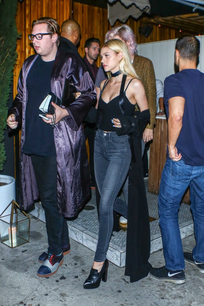 Nicola Peltz Arrives to the Nice Guy Club in West Hollywood With Friends-4