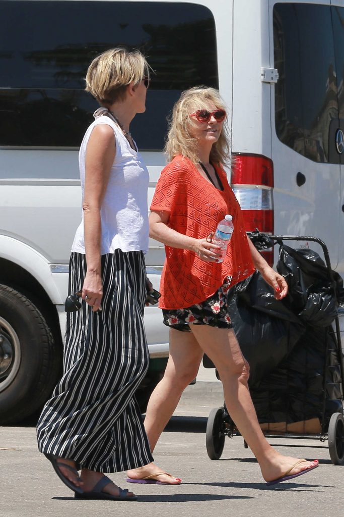 Sharon Stone Was Seen at the Beach Venice-4
