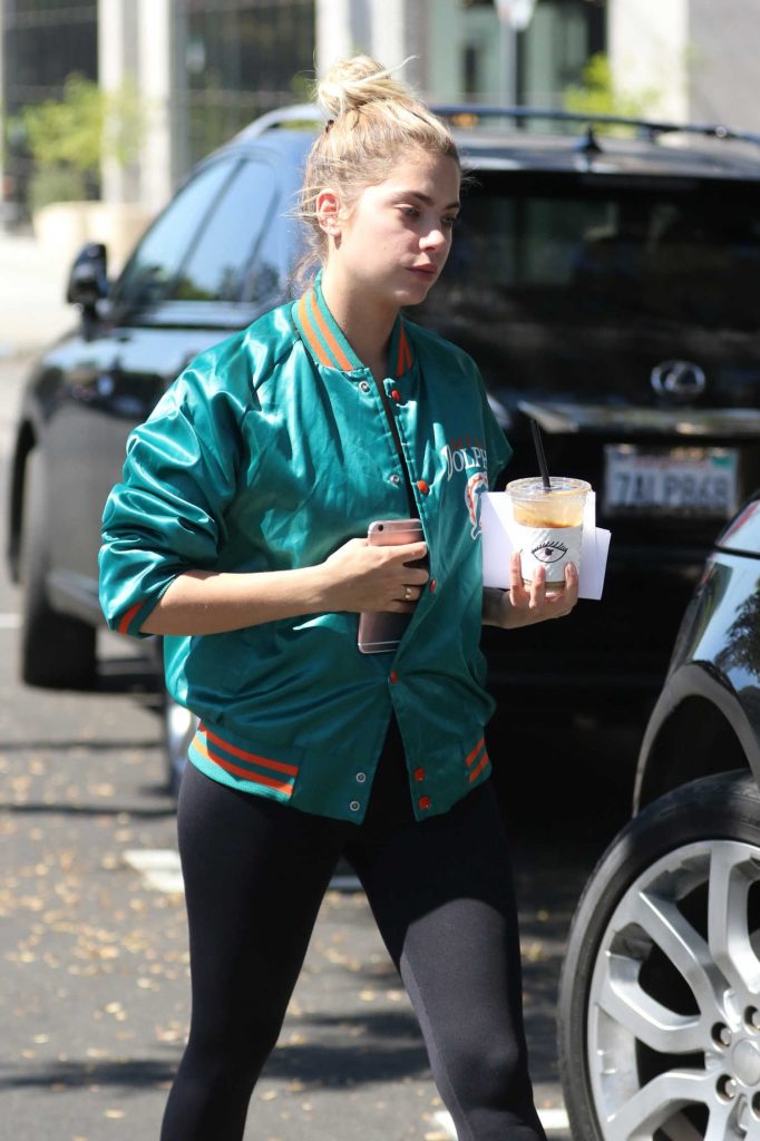 Ashley Benson at Alfred's Coffee in West Hollywood-5
