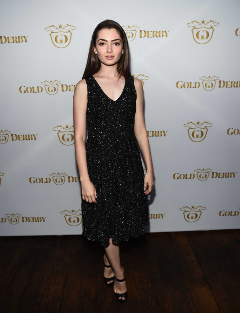 Emily Robinson at the Gold Derby Awards Season Kickoff Party in Los Angeles-1