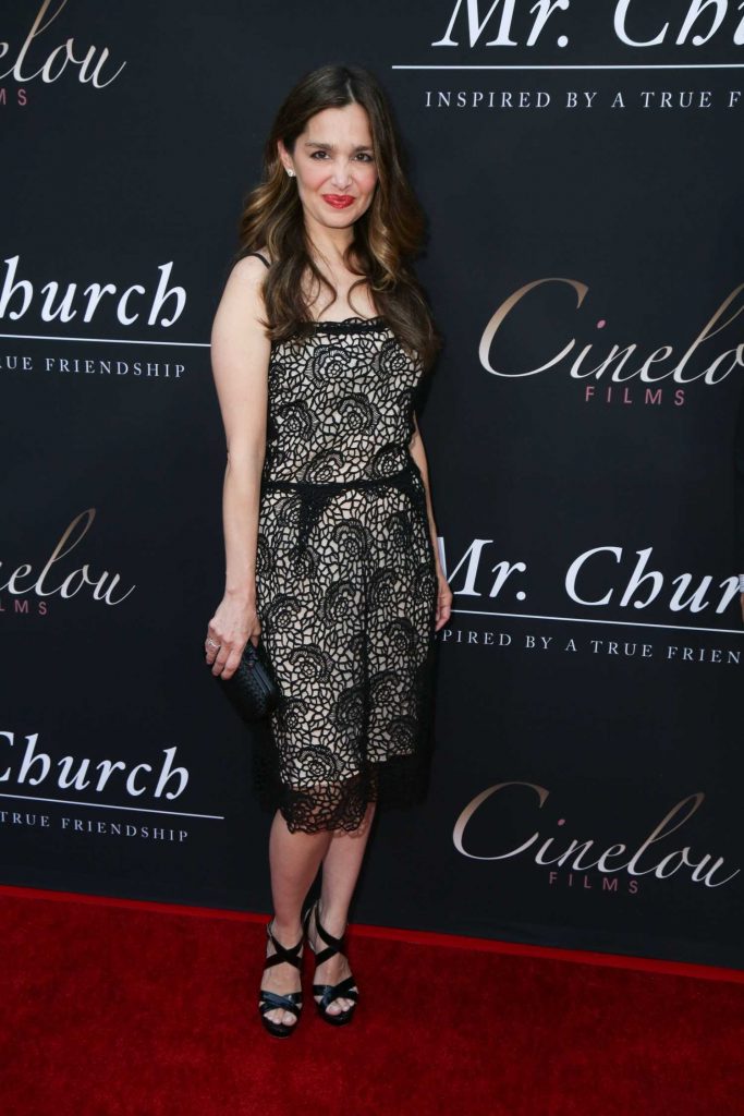 Gina Philips at the Mr. Church Premiere at Arclight Hollywood in Los Angeles-2