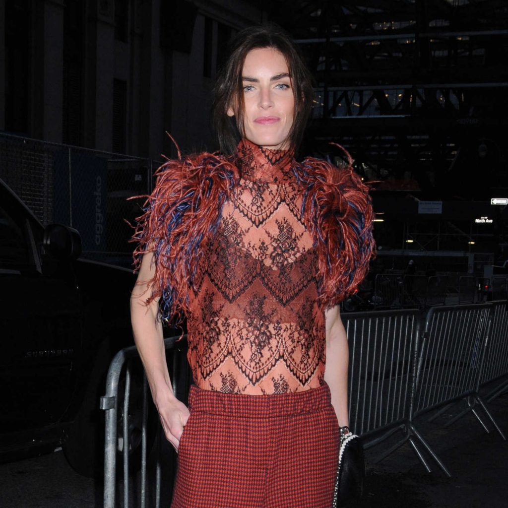 Hilary Rhoda at the Target + IMG NYFW Kickoff Event at Moynihan Station in New York City-2