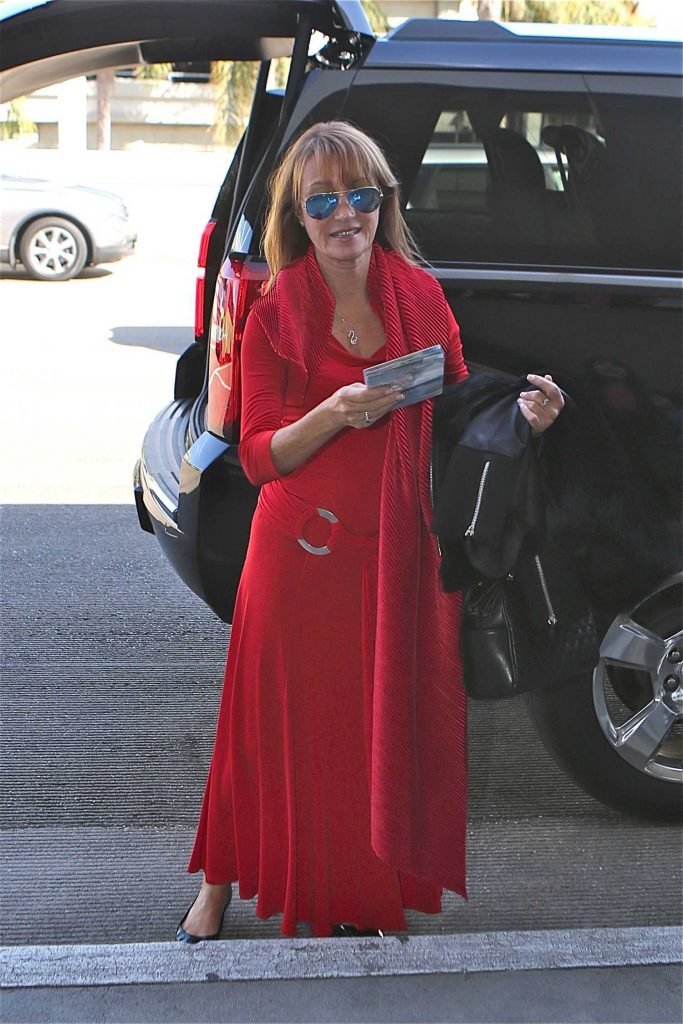 Jane Seymour Leaves the LAX Airport in Los Angeles-2