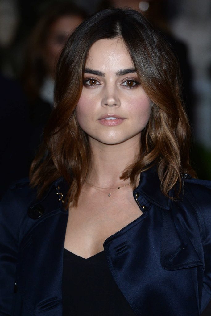 Jenna-Louise Coleman at the Burberry Show During the London Fashion Week-5