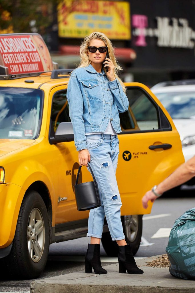 Jessica Hart Was Seen Out in NYC-1