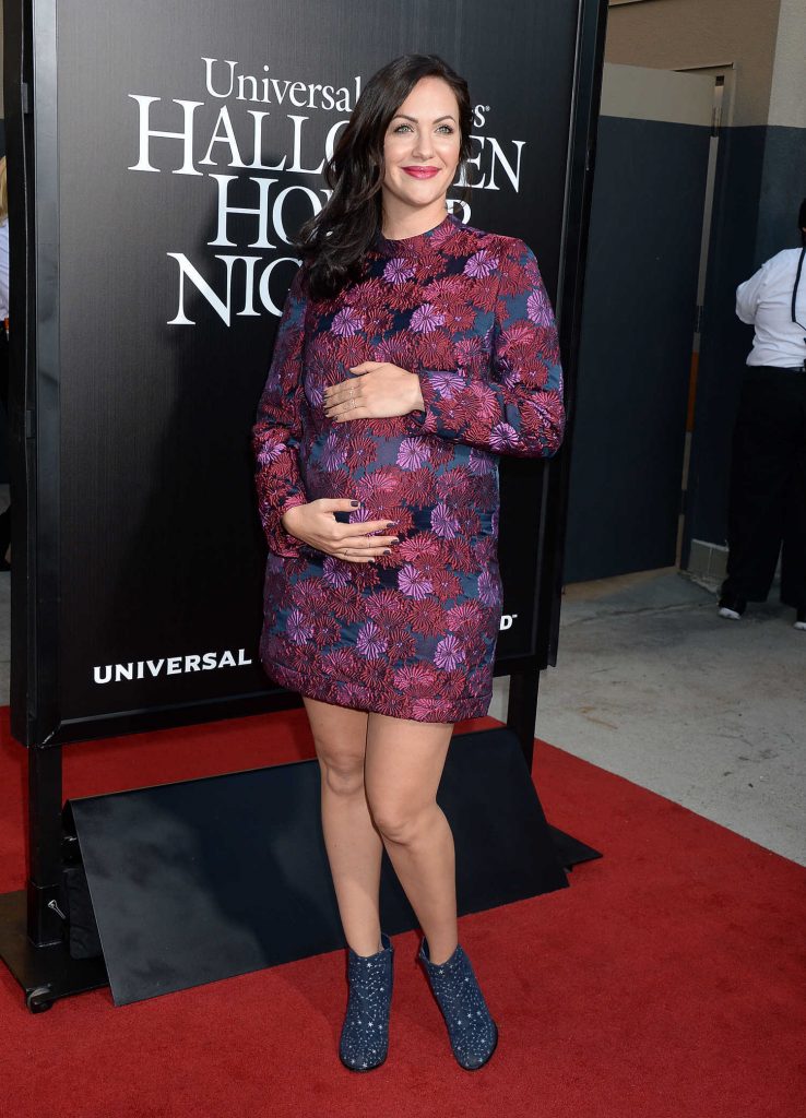 Kate Siegel at the Halloween Horror Nights Celebration in Universal City-1