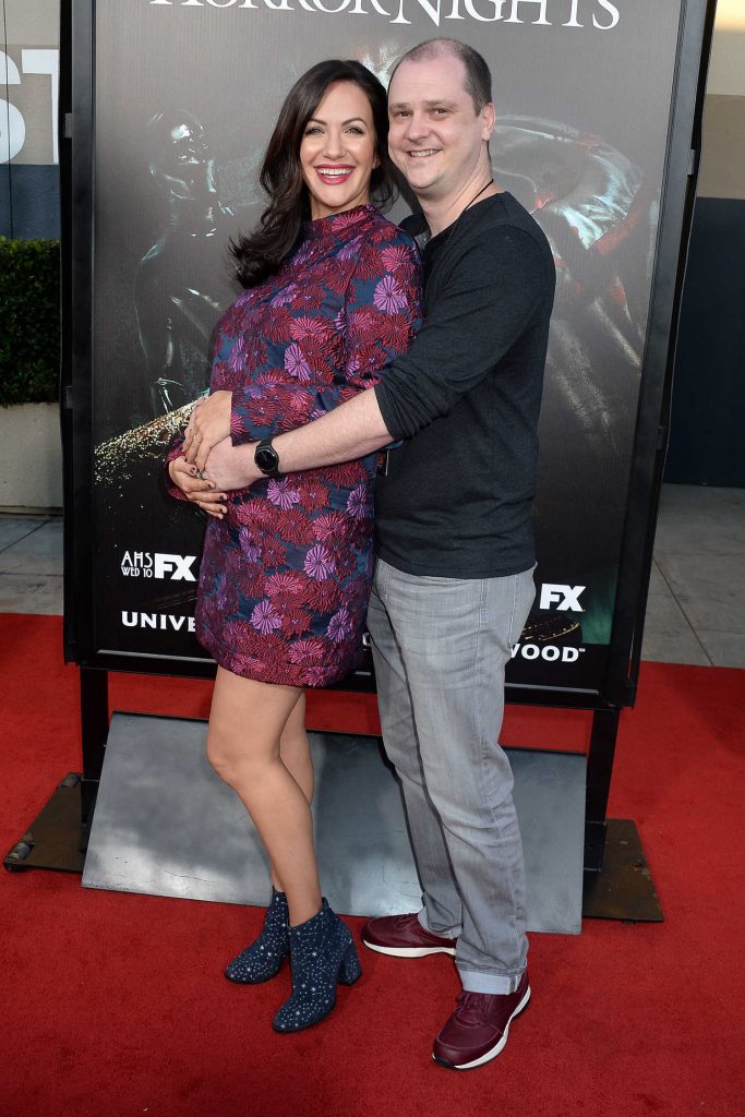 Kate Siegel at the Halloween Horror Nights Celebration in Universal City-3