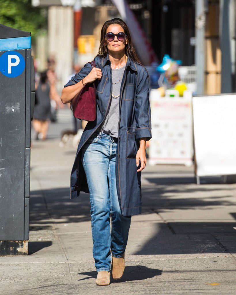 Katie Holmes Was Seen Out in New York City-2