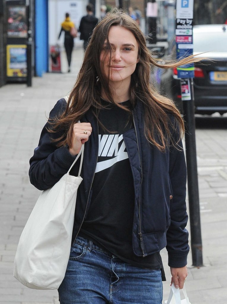 Keira Knightley Was Seen Out in London-3