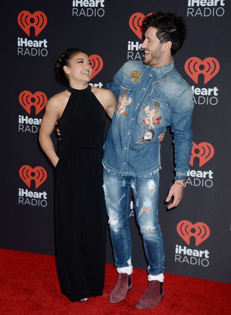 Laurie Hernandez at the 2016 iHeartRadio Music Festival at T-Mobile Arena in Las Vegas-1