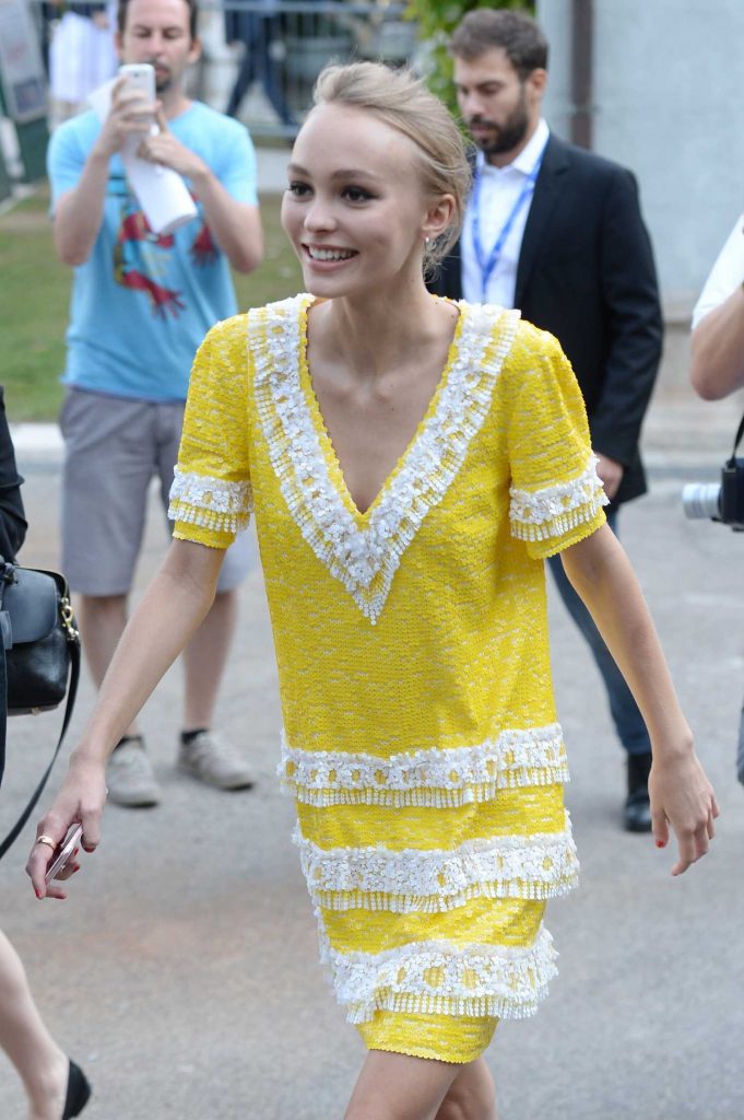 Lily-Rose Depp Was Seen at the 73th Venice Film Festival-2