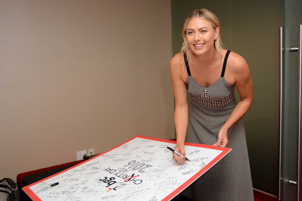Maria Sharapova at Annual Charity Day at BGC Office in New York-4