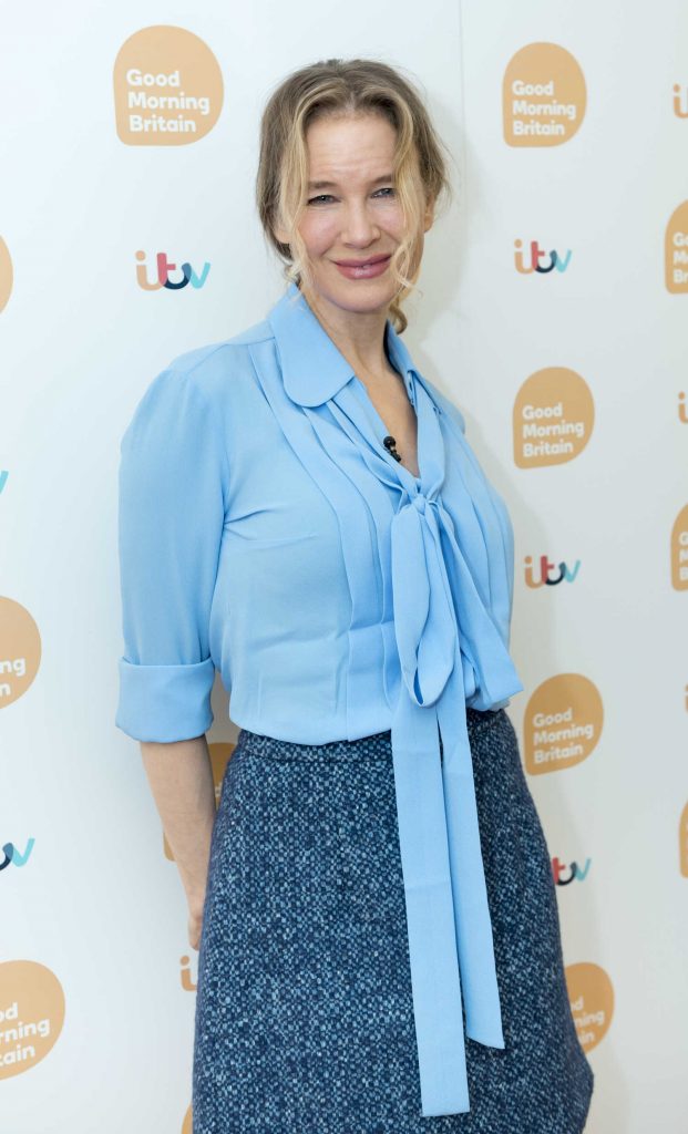 Renee Zellweger at Good Morning Britain TV Show in London-1