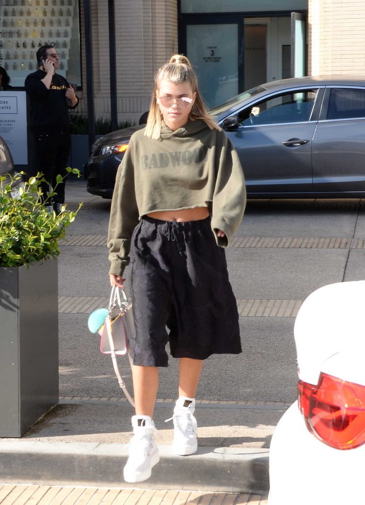 Sofia Richie Goes for Retail Therapy at Barneys NY-1