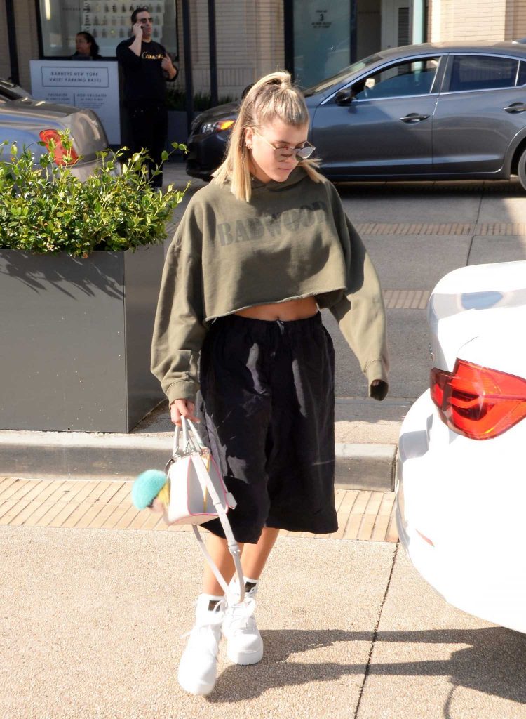 Sofia Richie Goes for Retail Therapy at Barneys NY-4