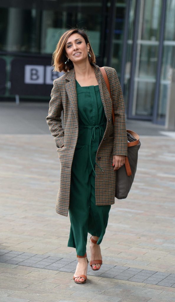 Anita Rani Leaves BBC Breakfast Studios in Manchester-1