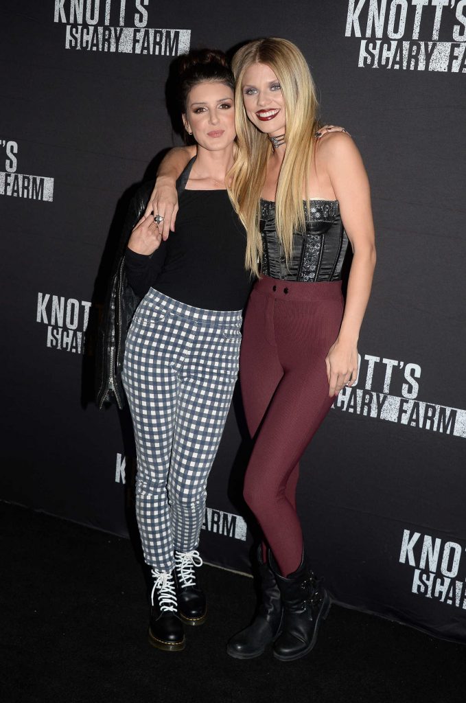 Annalynne McCord at the Knott's Scary Farm Opening Night in Buena Park-3