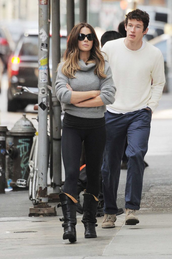 Kate Beckinsale on the Set of The Only Living Boy in New York City-3