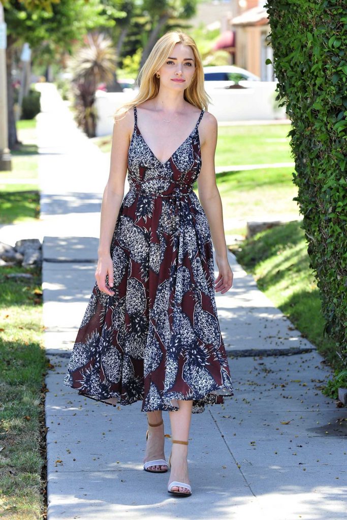 Brianne Howey Leaves a Larchmont Village in Los Angeles-1