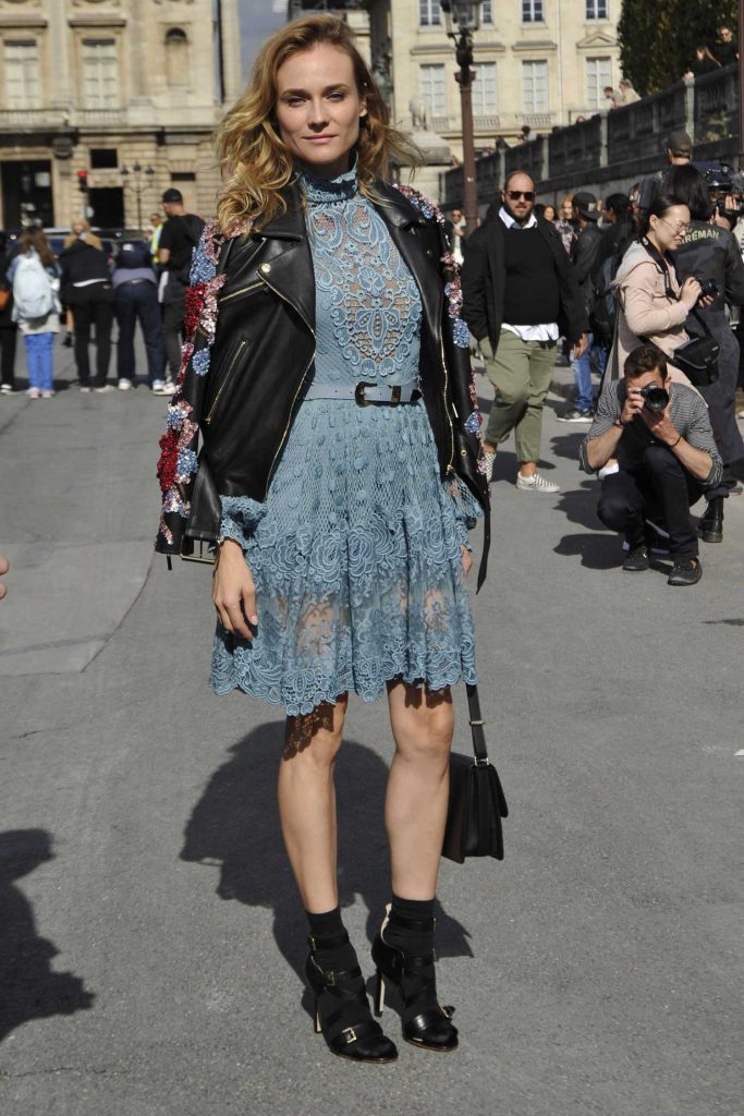 Diane Kruger in Paris Durig the Paris Fashion Week-1