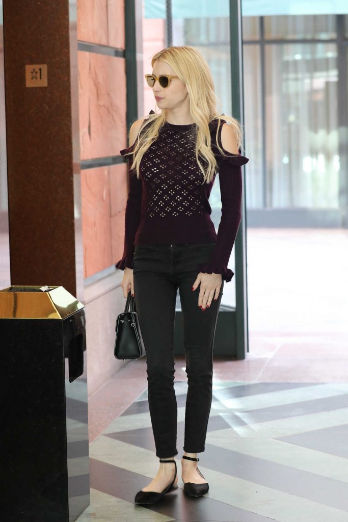 Emma Roberts Arrives a Doctor's Appointment in Beverly Hills-3