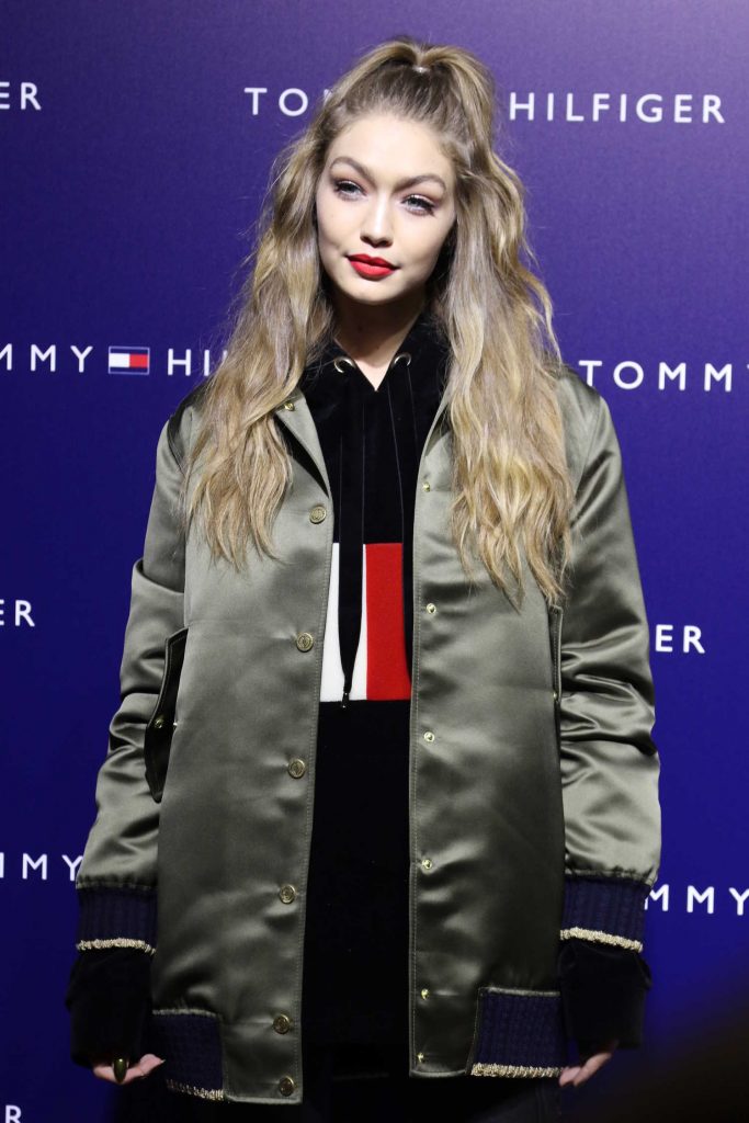 Gigi Hadid Attends Commercial Activity of Tommy Hilfiger in Shanghai-1